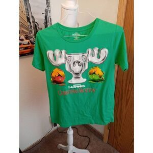 National Lampoon's Christmas Vacation Kids Graphic T-shirt Green Large 11/13